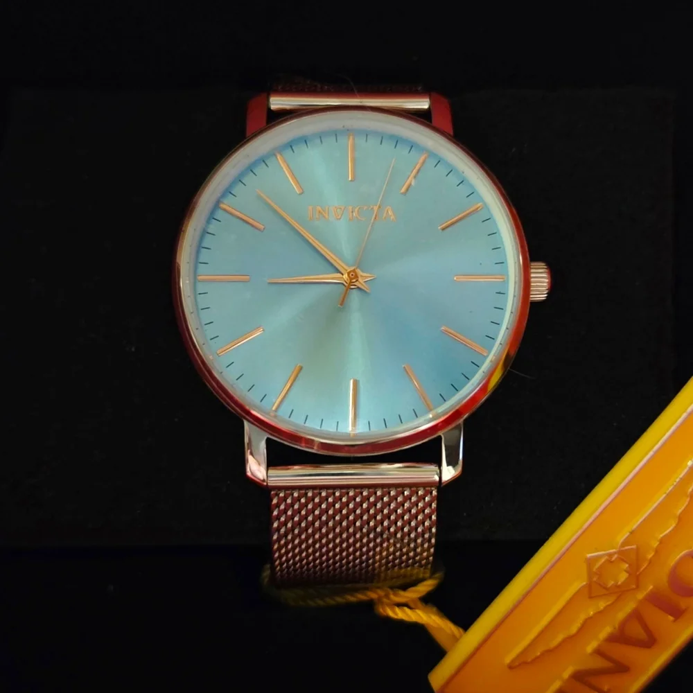 INVICTA Angel Quartz Tiffany Blue Dial Watch